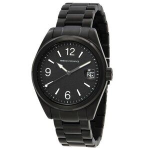FX04387B NWT Armani Exchange Fashion Men's Quartz Steel Authentic Watch